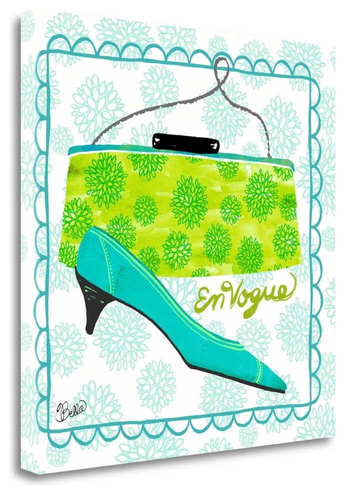 "En Vogue VIntage Fashion" By Studio Bella, Giclee Print on Gallery Wrap Canvas