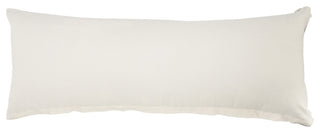 Casual Mandala Medallion Lumbar Pillow with Tufted Border