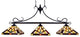 CHLOE Lighting CH3T523BM47-IL3 VINCENT Mission 3 Light Island Pendant 47`` Wide
