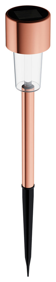 Solar Path Lights- 12.2" Stake Lighting Set of 12 by Pure Garden, Bronze