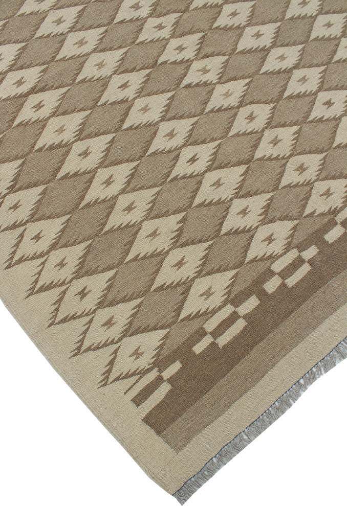 Winchester Kilim Fatima Ivory Rug, 4'8x6'2