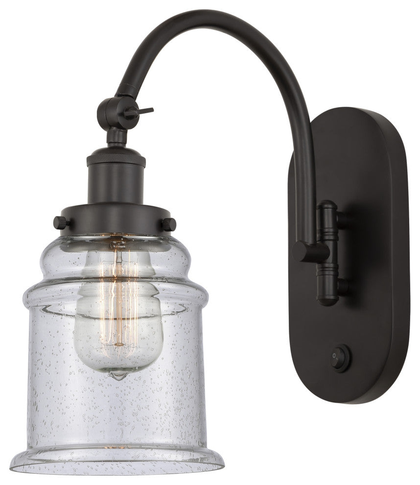 Innovations 918-1W-OB-G184-LED 1-Light Sconce, Oil Rubbed Bronze