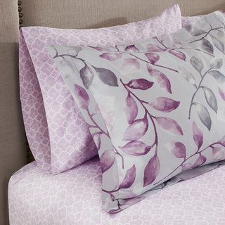 Madison Park Essentials Lafael 9 Piece Comforter Set With Cotton Bed Sheets