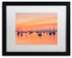 Michael Blanchette Photography ''Pastel Harbor'' Matted Framed Art, 20x16
