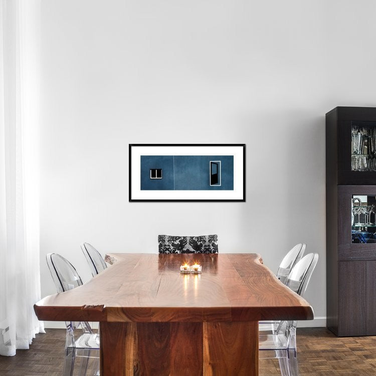 "Open Door No Access" Framed Digital Print by Gilbert Claes, 38x19"