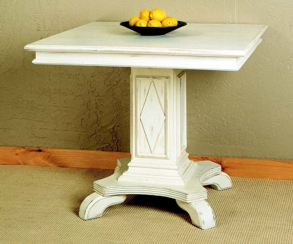 Diamond Valley Pedestal Dining Table, 36"x36"
