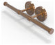 Prestige Regal Double Roll Toilet Tissue Holder, Brushed Bronze
