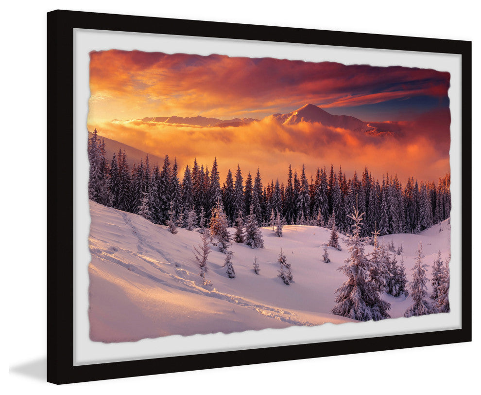 "Doorway to the New World" Framed Painting Print, 18x12