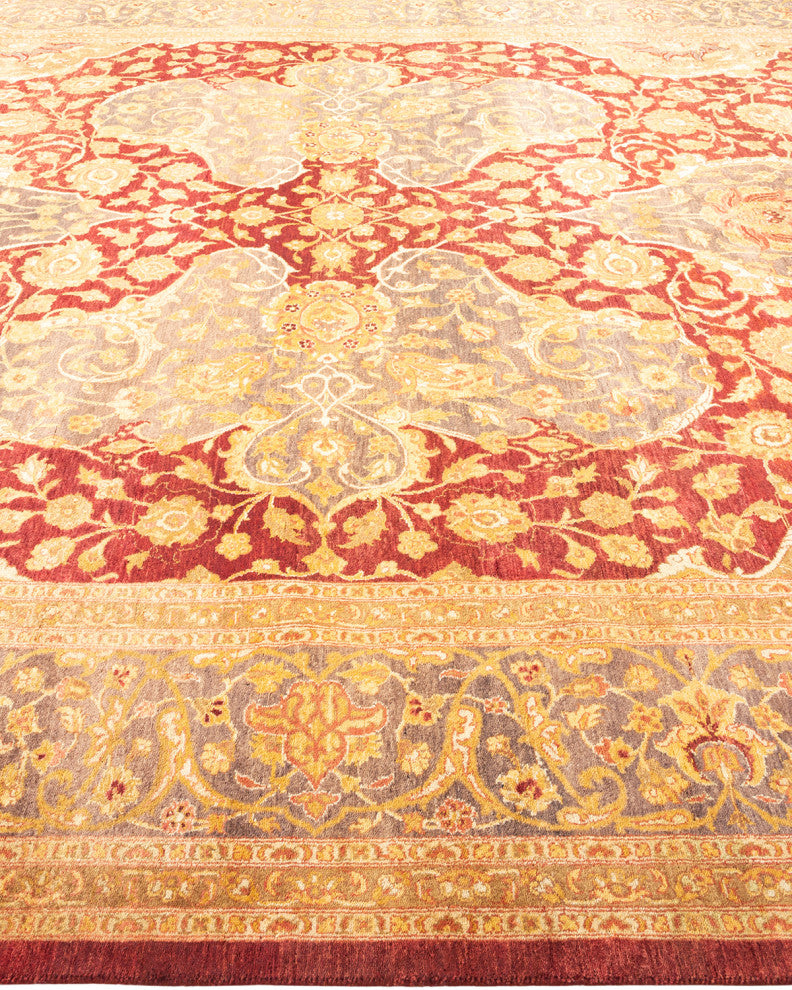 Mogul, One-of-a-Kind Hand-Knotted Area Rug Red, 8'4"x10'2"
