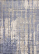 KAS Indulge 0802 Gray/Blue Drizzle Area Rug, 5'x7'