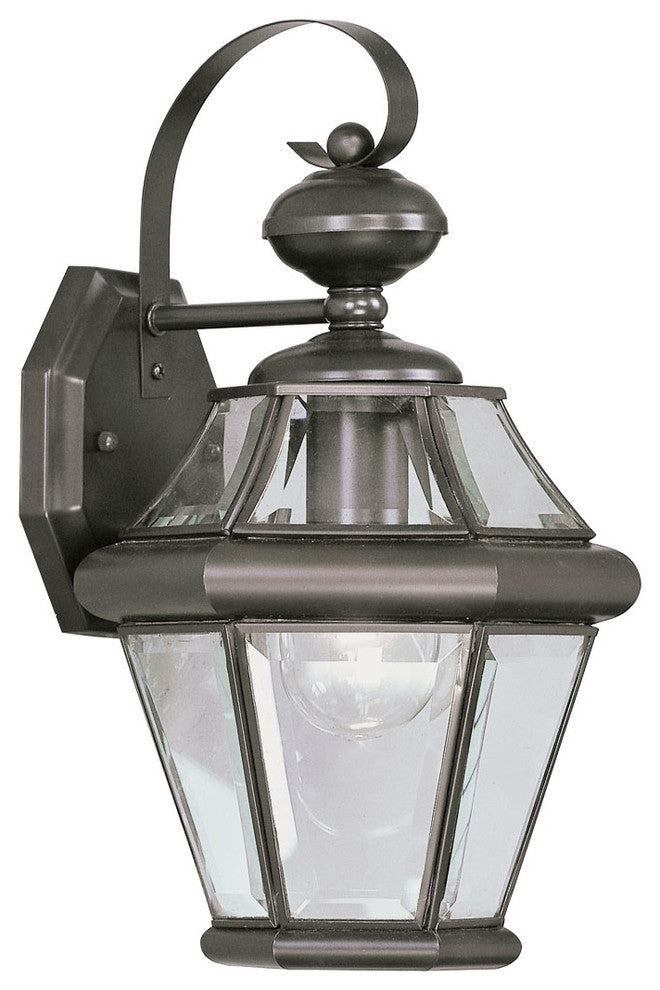 Georgetown Outdoor Wall Lantern, Bronze