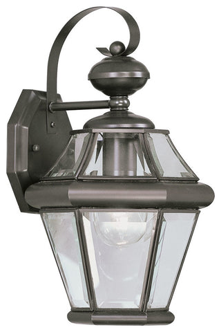 Georgetown Outdoor Wall Lantern, Bronze