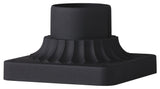 Feiss Pier Mount Base, Textured Black