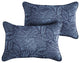 Sorra Home Maven Capri Outdoor/Indoor Corded Pillow, Set of 2, 24"x12"x6"