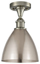 Ballston Dome Semi-Flush Mount, Brushed Satin Nickel, Brushed Satin Nickel