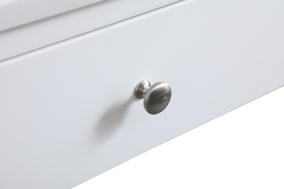 36" ADA Compliant Bathroom Vanity, White