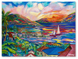 'Sunset' Canvas Art by Manor Shadian