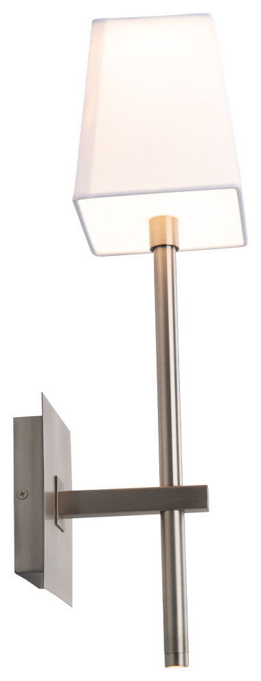 Seville 21" LED Wall Sconce 3000K, Brushed Nickel