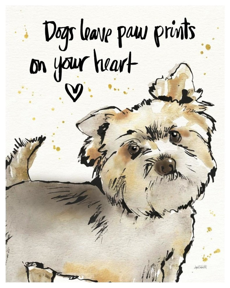 "Strike a Paws VII" Digital Paper Print by Anne Tavoletti, 30"x37"
