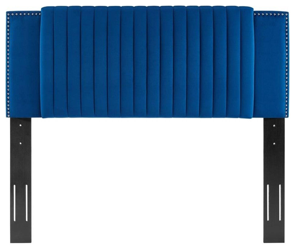 Felicity Channel Tufted Performance Velvet King/California King Headboard
