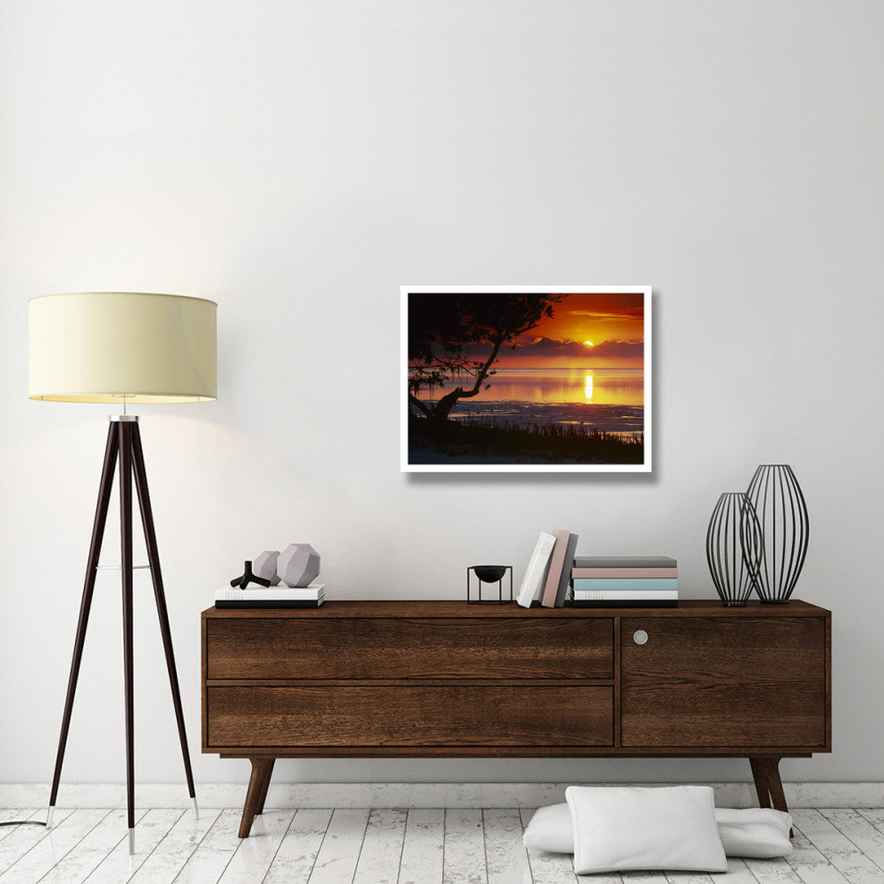 "Sunset over Anne's Beach, Florida" Paper Print by Tim Fitzharris, 34"x26"