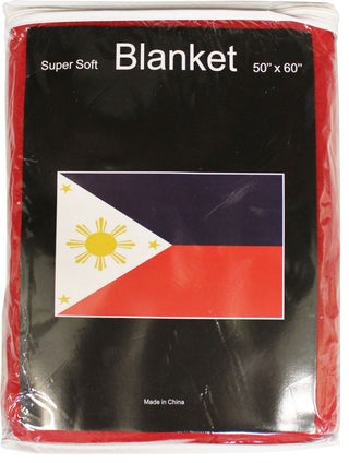 Philippines Fleece Blanket