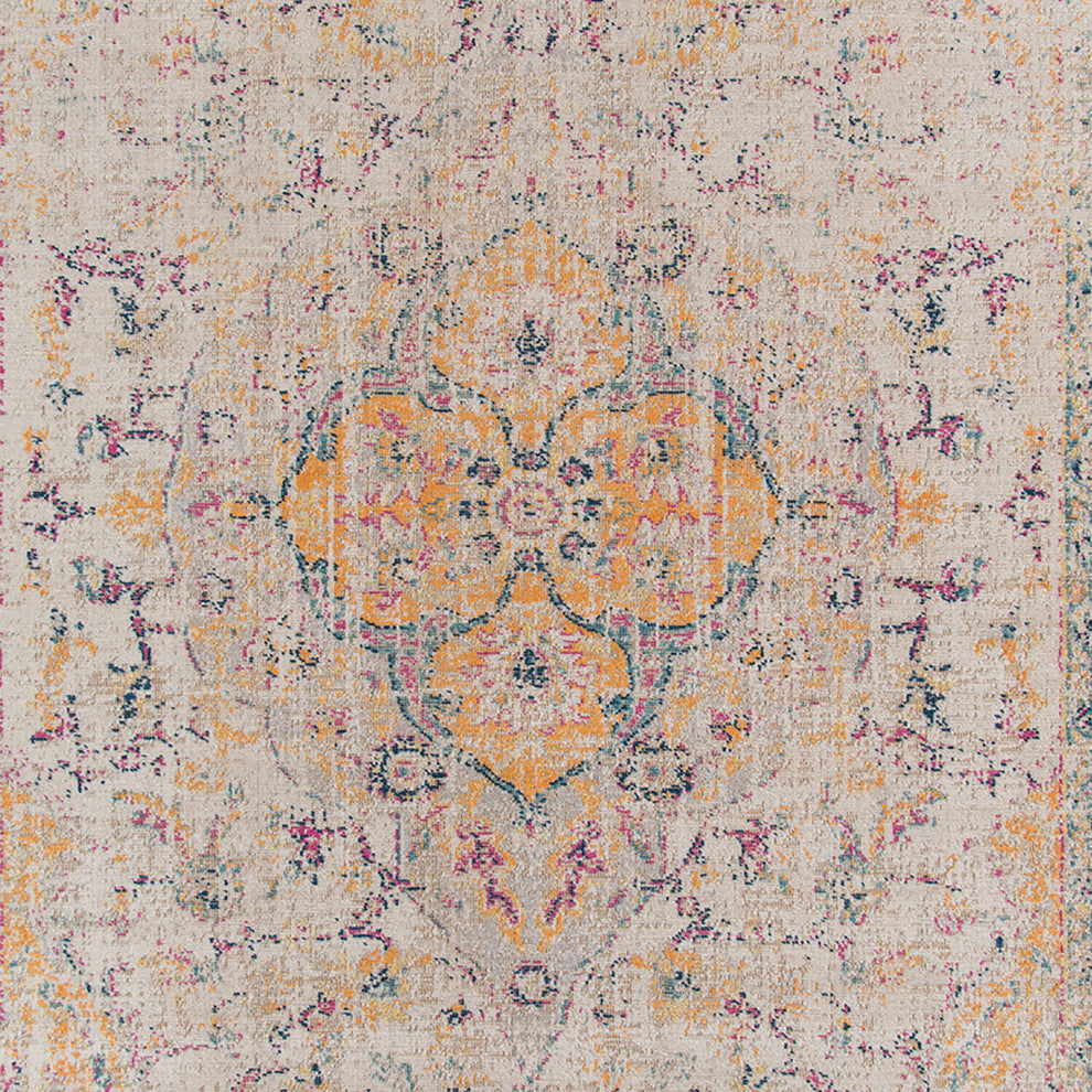 Eternal Solidad Runner, Ivory, 2'7" x 7'6", Oriental