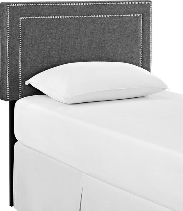 Jessamine Twin Upholstered Fabric Headboard