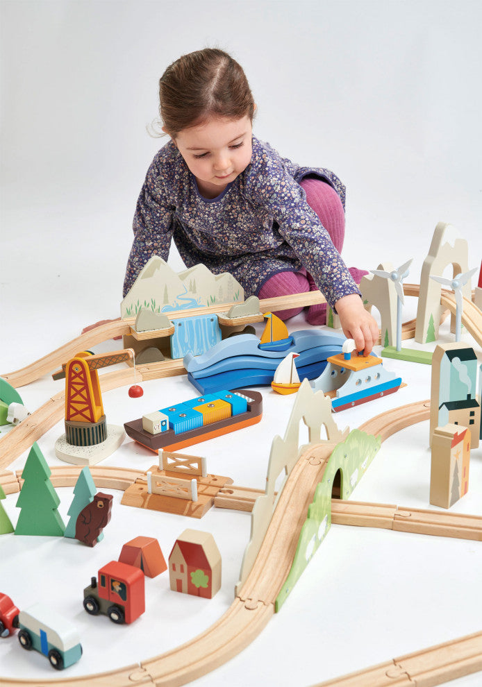 Mountain View Train Set