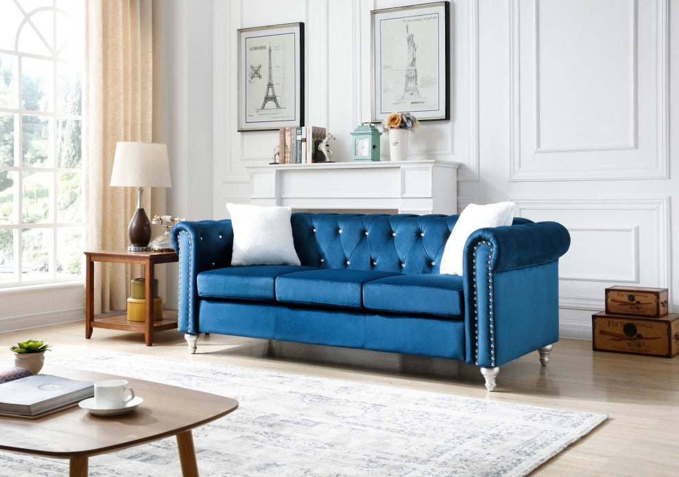 Raisa Sofa, Navy Blue