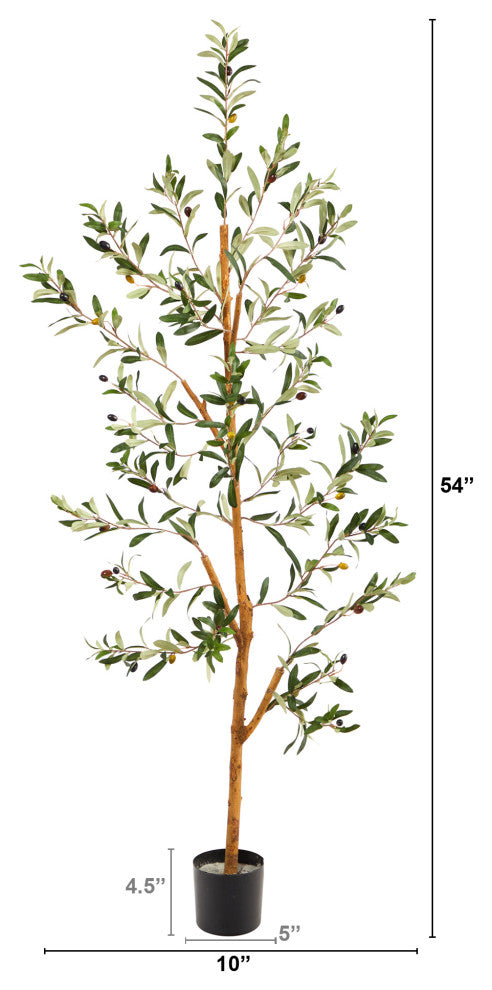 4.5' Olive Artificial Tree