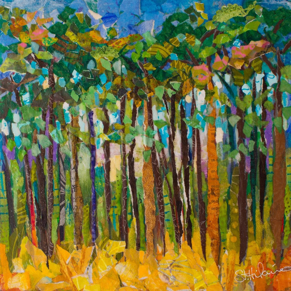 "Madagascar" Painting Print on Wrapped Canvas, 40x40