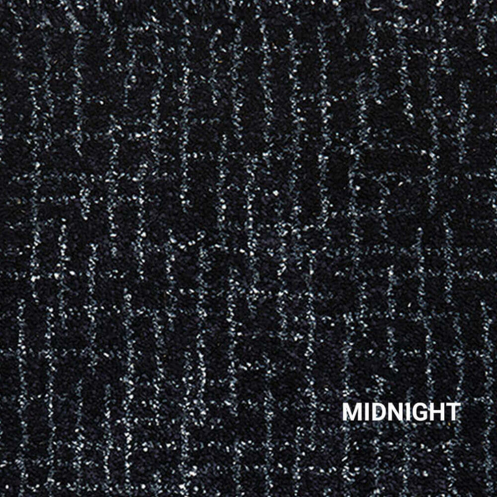 Lake Powell Contemporary Area Rug | Stylish Indoor Carpet for Modern Spaces, Midnight, 7'x9'