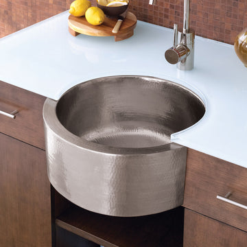 Native Trails CPS14 Fiesta 19" Farmhouse or Undermount Single - Brushed Nickel