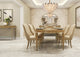 Villa Cherie Oval Dining Table - Caramel