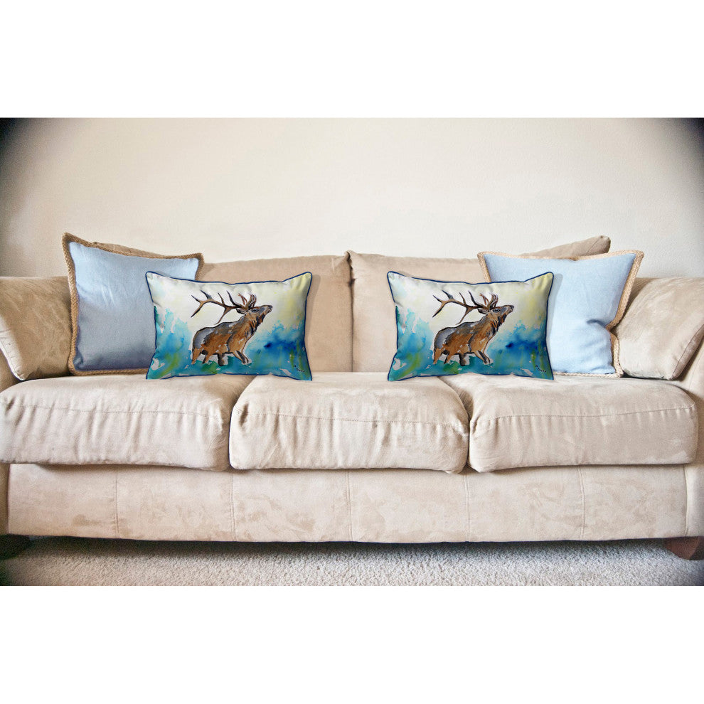 Elk Large Indoor/Outdoor Pillow 16x20