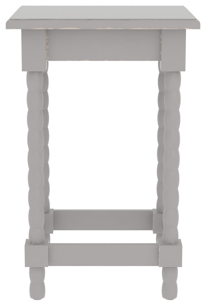 Christopher Accent End Table, 22 1/4" Tall, Gray
