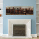 "Bridge to the City" Primo Mixed Media Hand Painted 3D Metal Wall Art