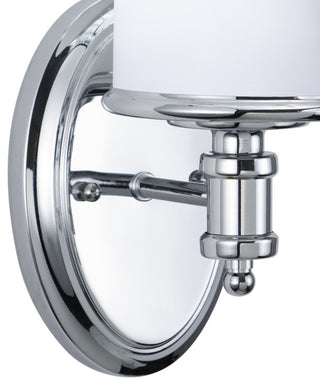 Vaxcel Lighting CR-VLU001 Carlisle 1 Light 8"H Bathroom Sconce - Chrome