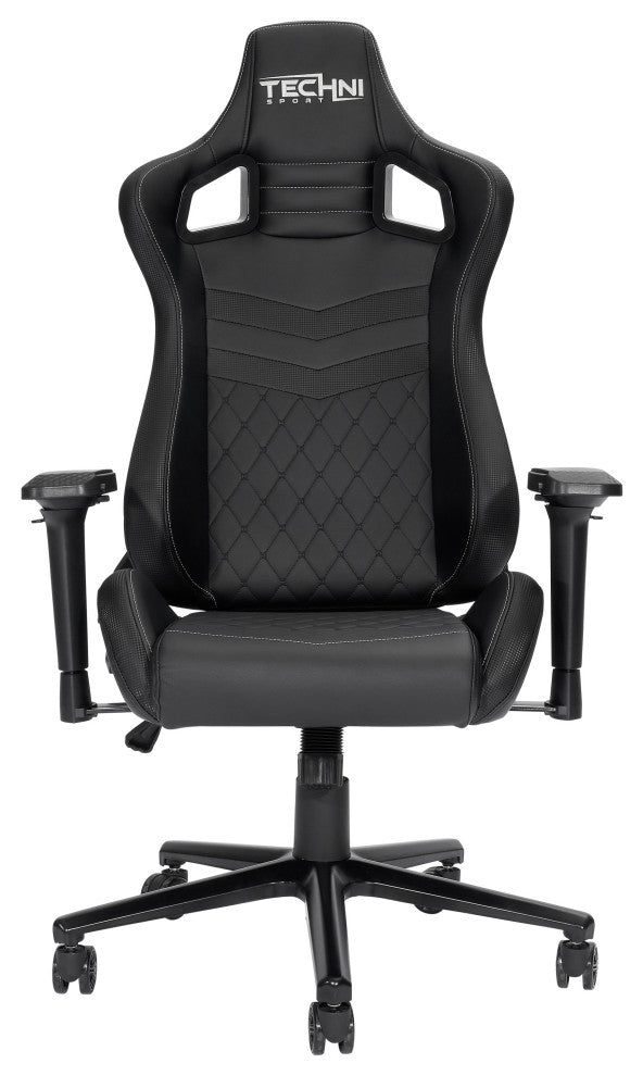 Ts-83 Ergonomic High Back Racer Style Gaming Chair, Black