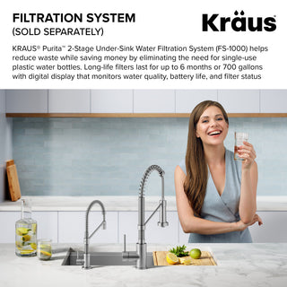 Bolden 1-Handle Drinking Water Filter Faucet for Water Filtration System, SFS