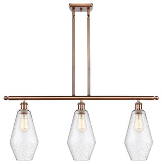 Innovations Cindyrella 3-Light Island Light 516-3I-AC-G654-7, Antique Copper