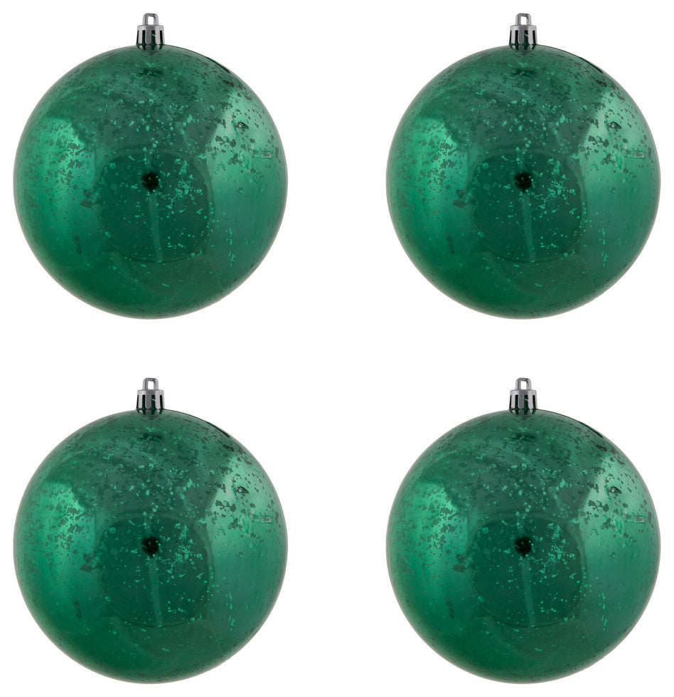 Vickerman Shiny Mercury Ball, Seafoam, 4.75"