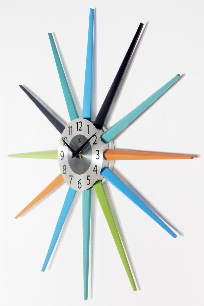 20.5 inch Multi-color Wall Clock Stellar by Infinity Instruments