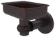 Continental Wall Mount Soap Dish Holder With Twist Accents, Venetian Bronze