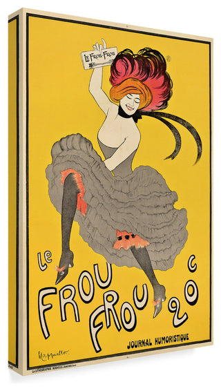 Leonetto Cappiello 'Le Frou Frou, 1899' Canvas Art