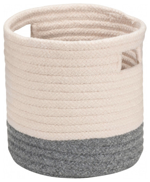 Colonial Mills Basket Cortland Basket Gray Round