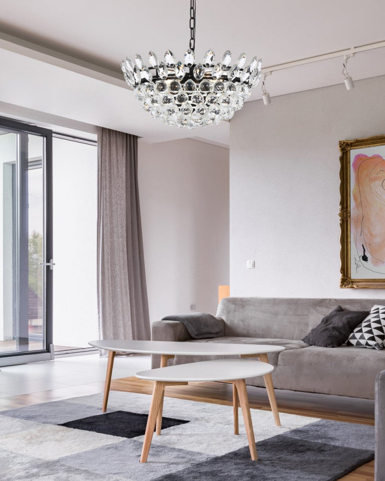 Eleana 20" Pendant, Black