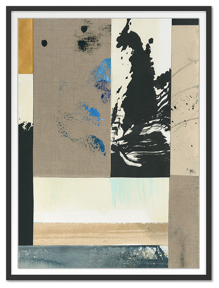 Assemblage 1 Fine Art Print, Black, 44"x33"