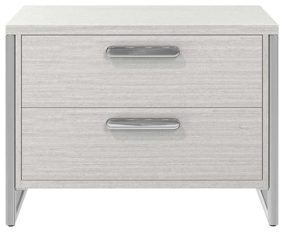Bernhardt Stratum Nightstand With 2 Drawers
